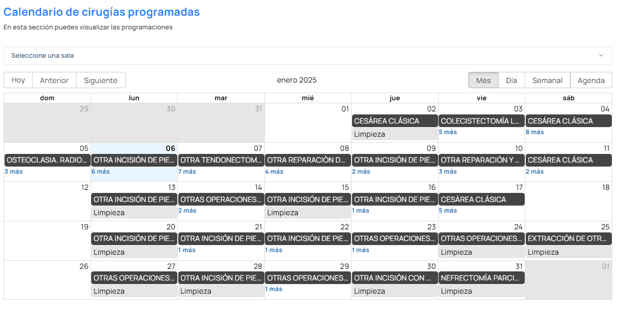 Imagen del calendario