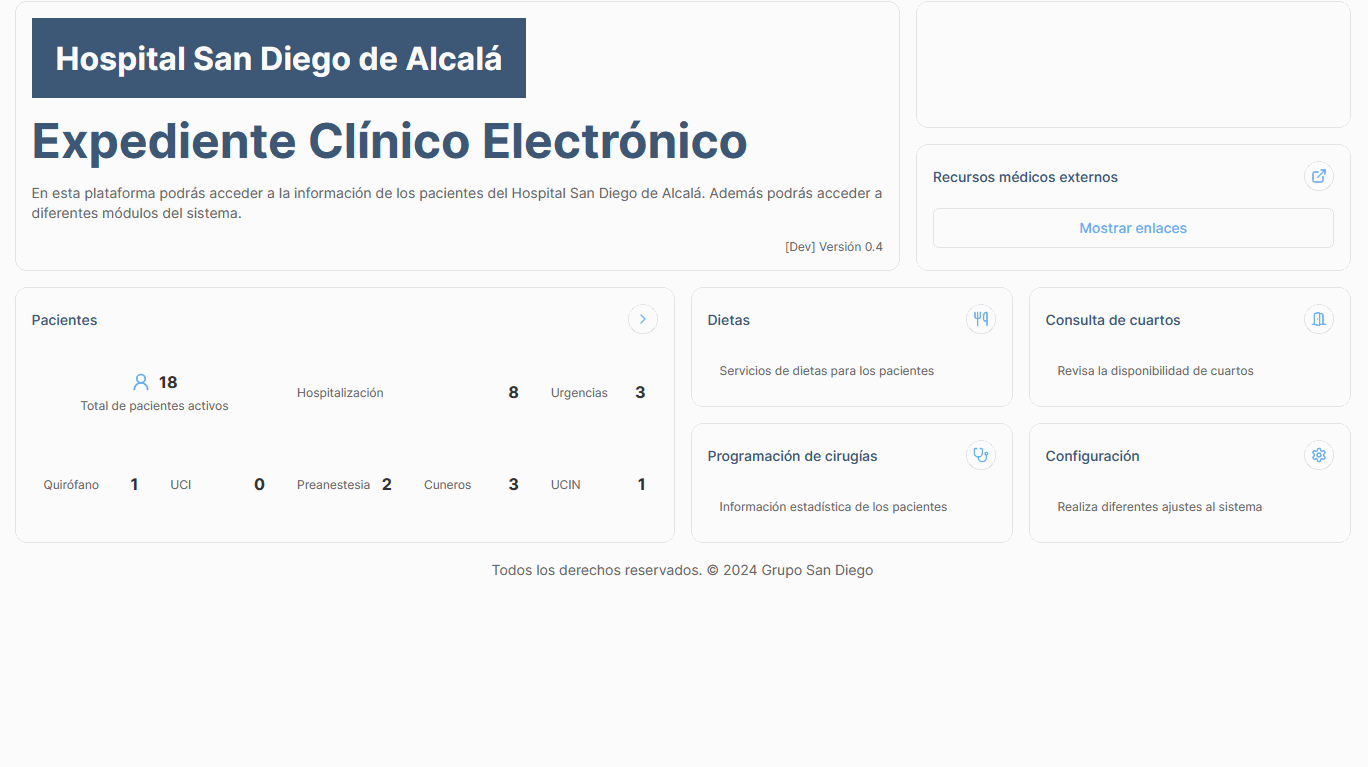 Animación de consulta de cuartos