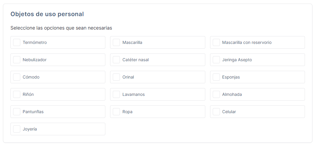 Animación de objetos de uso personal