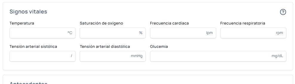 Animación de signos vitales