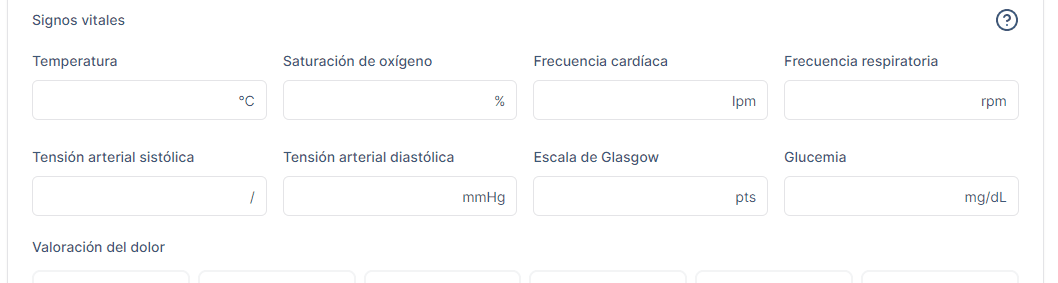 Animación de signos vitales